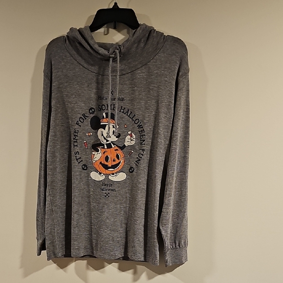 Disney Tops - Disney Gray Hoodie with Logo